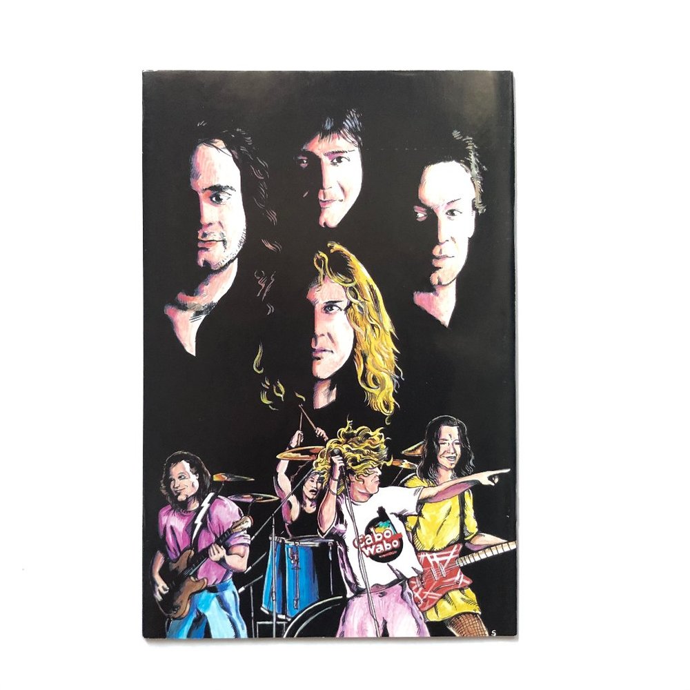 RARE 1990 Van Halen Rock N' Roll Comics - Revoluti - Picture 2 of 3